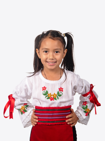 Dečija ženska šumadijska bluza