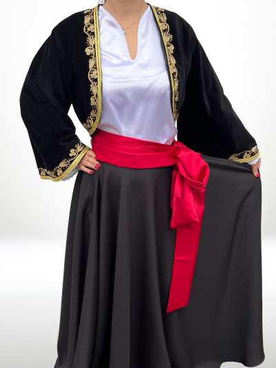 Libade ručni vez (crna model V)