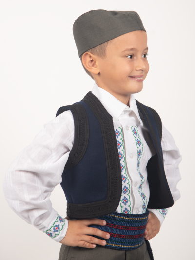 Dečiji muški šumadijski jelek (model P)